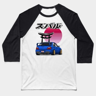 Subaru Impreza WRX STi Baseball T-Shirt